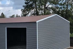 A Frame Vertical Roof from MasterCarPorts Steel Buildings A Frame Vertical Roof from MasterCarPorts Steel Buildings