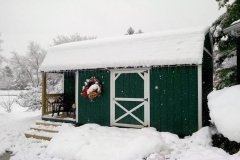 Old Hickory Shed Side Porch Old Hickory Shed Side Porch