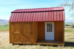 Old Hickory Shed Side Porch Old Hickory Shed Side Porch