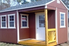 Old Hickory Shed Side Porch Old Hickory Shed Side Porch