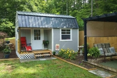 Old Hickory Shed Side Porch Old Hickory Shed Side Porch