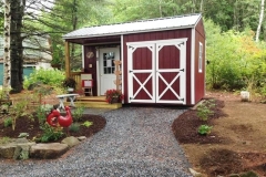 Old Hickory Shed Side Porch Old Hickory Shed Side Porch