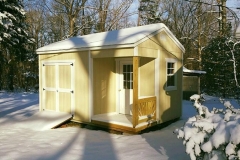 Old Hickory Shed Side Porch Old Hickory Shed Side Porch