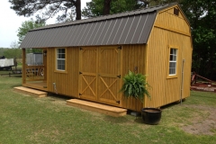 Old Hickory Shed Side Porch Old Hickory Shed Side Porch