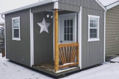 Old Hickory Shed Side Porch Old Hickory Shed Side Porch