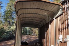 A Standard Roof from MasterCarPorts Steel Buildings A Standard Roof from MasterCarPorts Steel Buildings